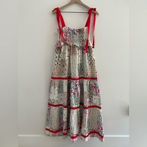 HUNTER BELL - Reese Patchwork Dress - Medium